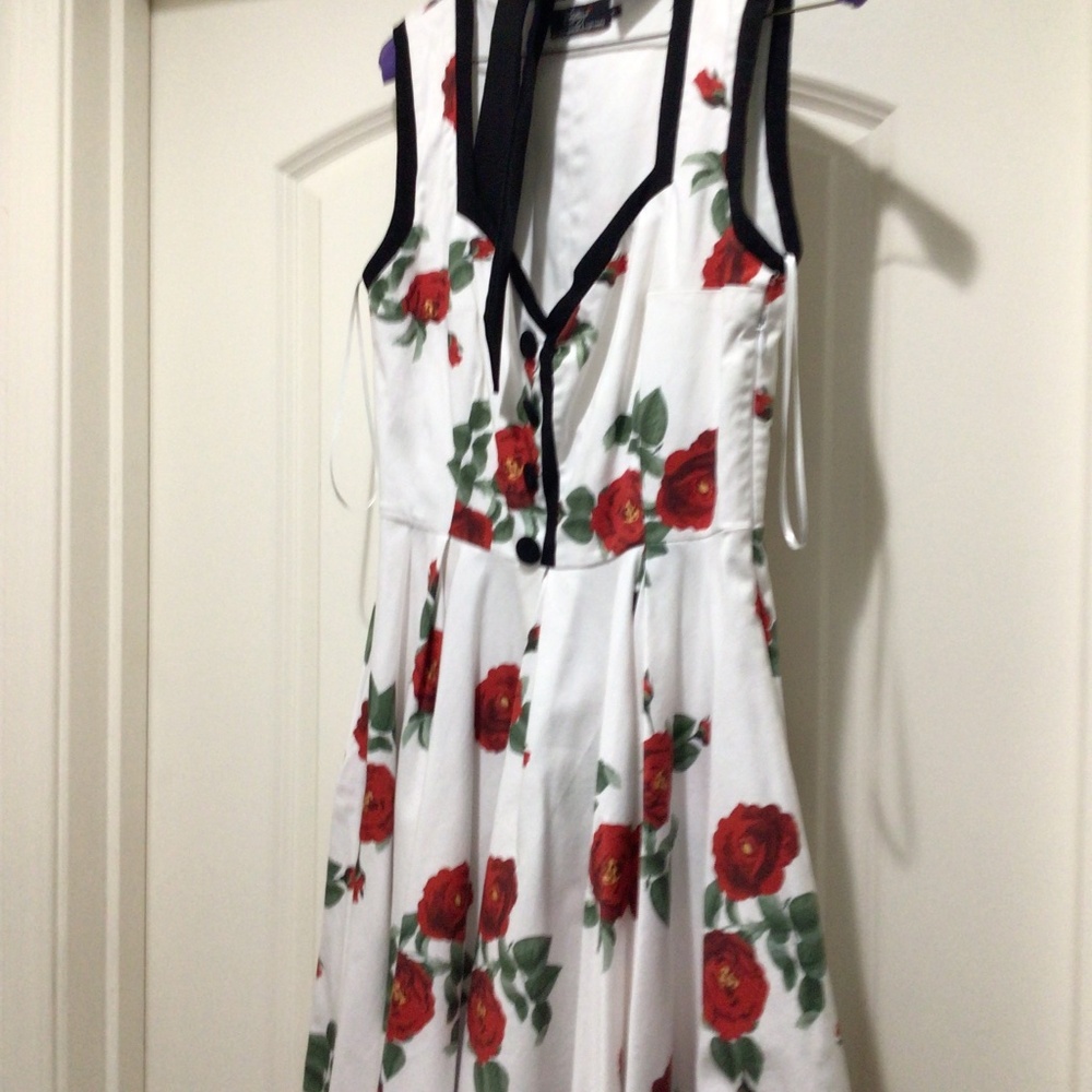 Vintage Diva Floral Print Dress